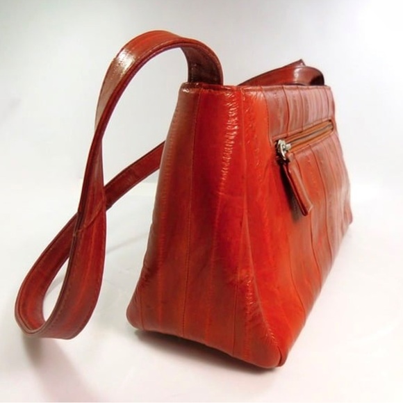 Vintage 70’s Lee Sands Eel Skin bag- rare! - Picture 2 of 10